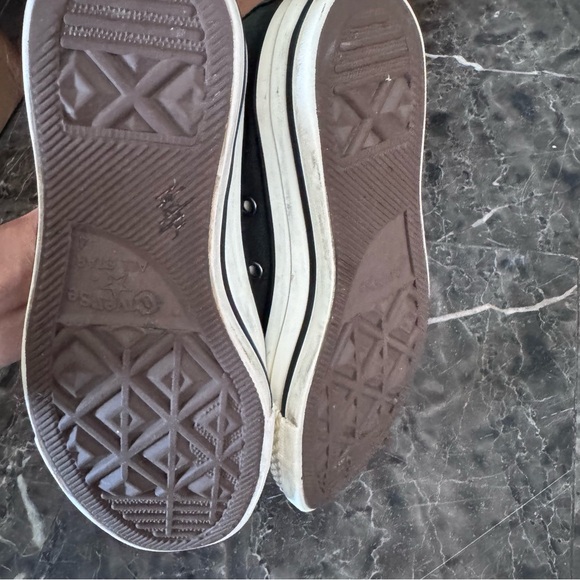 Converse Dual-Tone High-Tops in Black - Picture 4 of 6